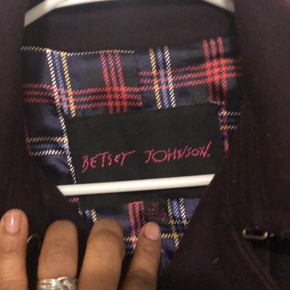 Betsy Johnson Pea Coat - Picture 5 of 10